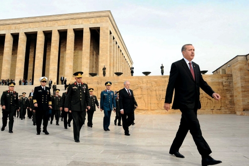 erdogan walking